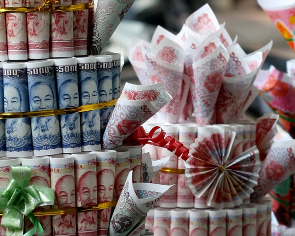 Tháp tiền tài lộc