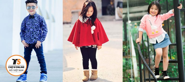 7 Nhà Bán Sỉ Quần áo trẻ em hàng đẹp giá tốt