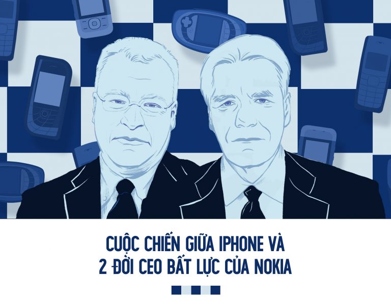 Cuộc chiến giữa IPHONE và 2 đời CEO bất lực của NOKIA
