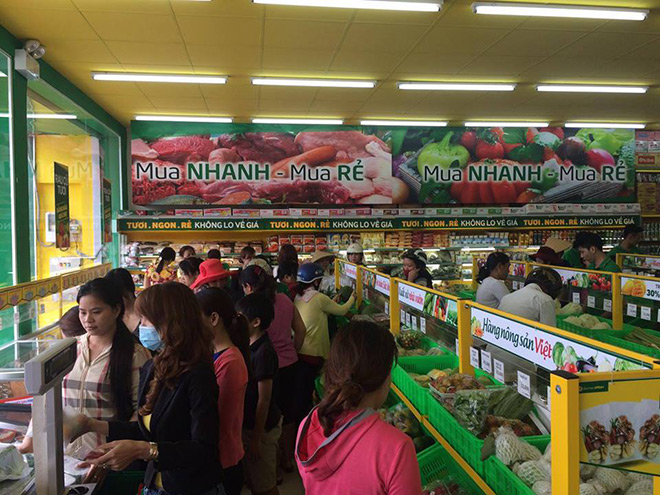 Chỉ có mặt ở 2 quận nhưng Bách hóa Xanh đã có số lượng siêu thị vượt trội