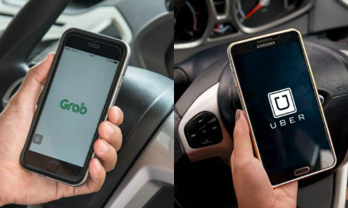 Hà Nội cấm dịch vụ đi chung xe của Uber, Grab