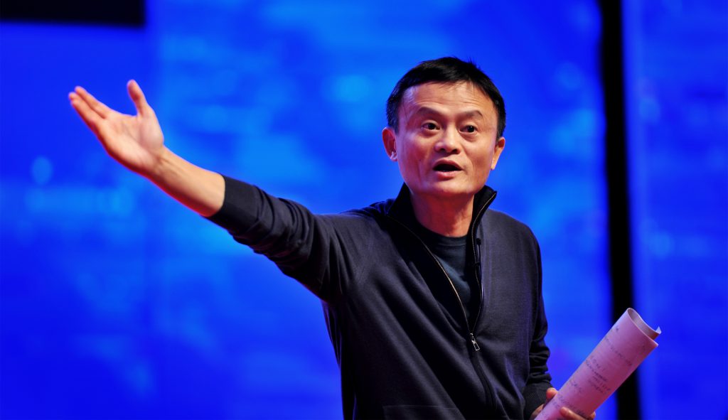 Jack Ma - ông chủ của "người khổng lồ" trong lĩnh vực thương mại điện tử Alibaba. Ảnh: TTXVN