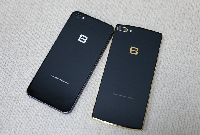 Ảnh thực tế Bphone 2017 Gold - Nguồn ảnh: VnExpress