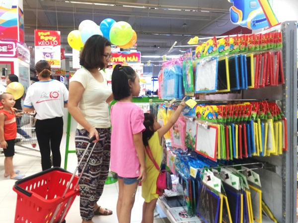 Đa dạng thị trường đồ dùng học tập mùa tựu trường