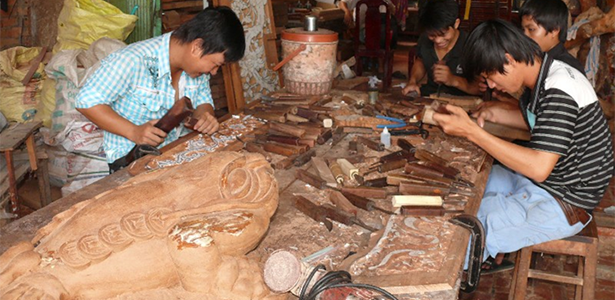 Vang danh làng nghề mộc