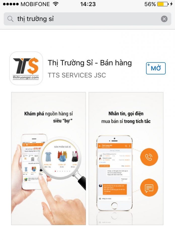 huong dan cai dat ung dung ban si thitruongsi.com