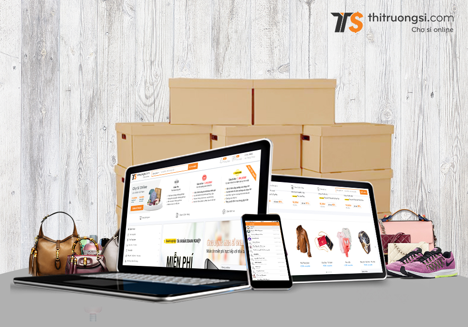 Hướng dẫn kiểm tra đơn hàng tại màn hình website thitruongsi.com ( Dành cho người mua sỉ )