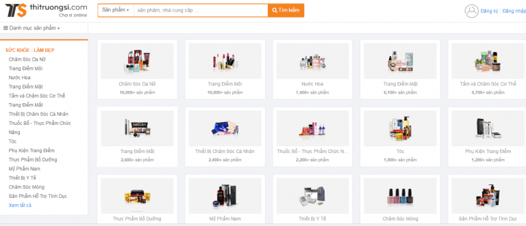 Lấy sỉ Sức khỏe - Làm đẹp ở đâu để được giá rẻ?