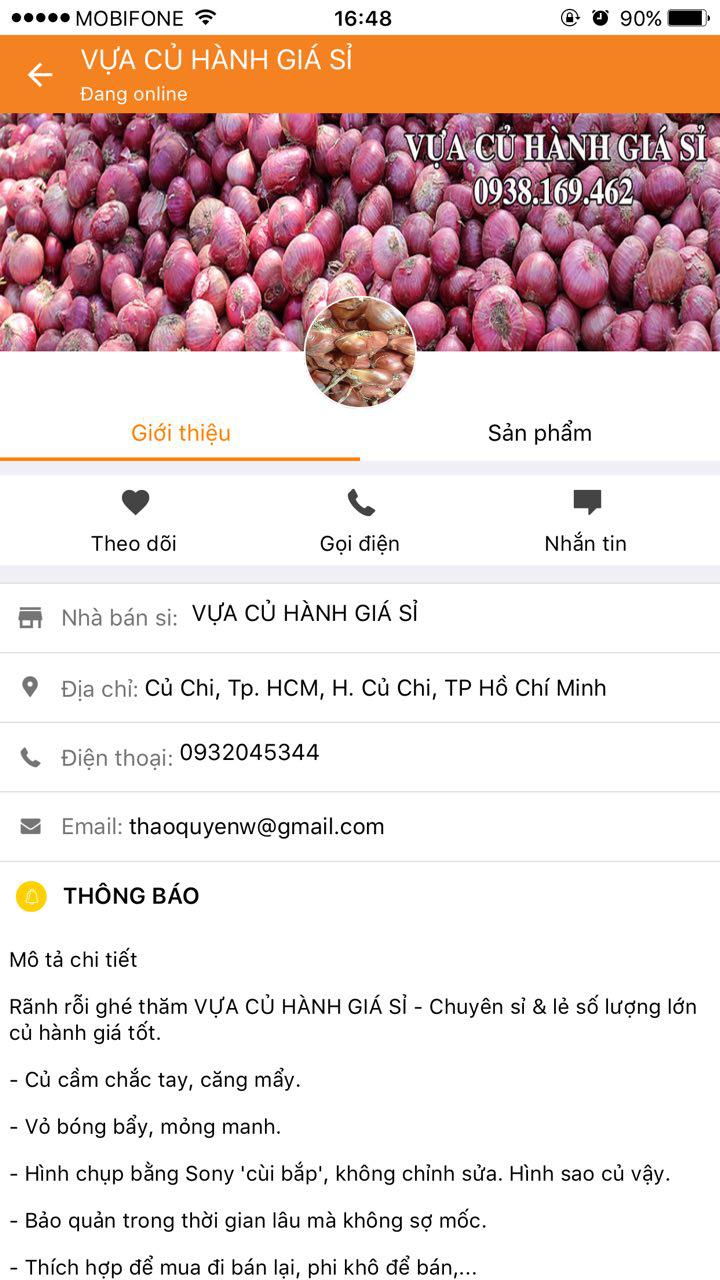 huong dan xem thong tin nha cung cap