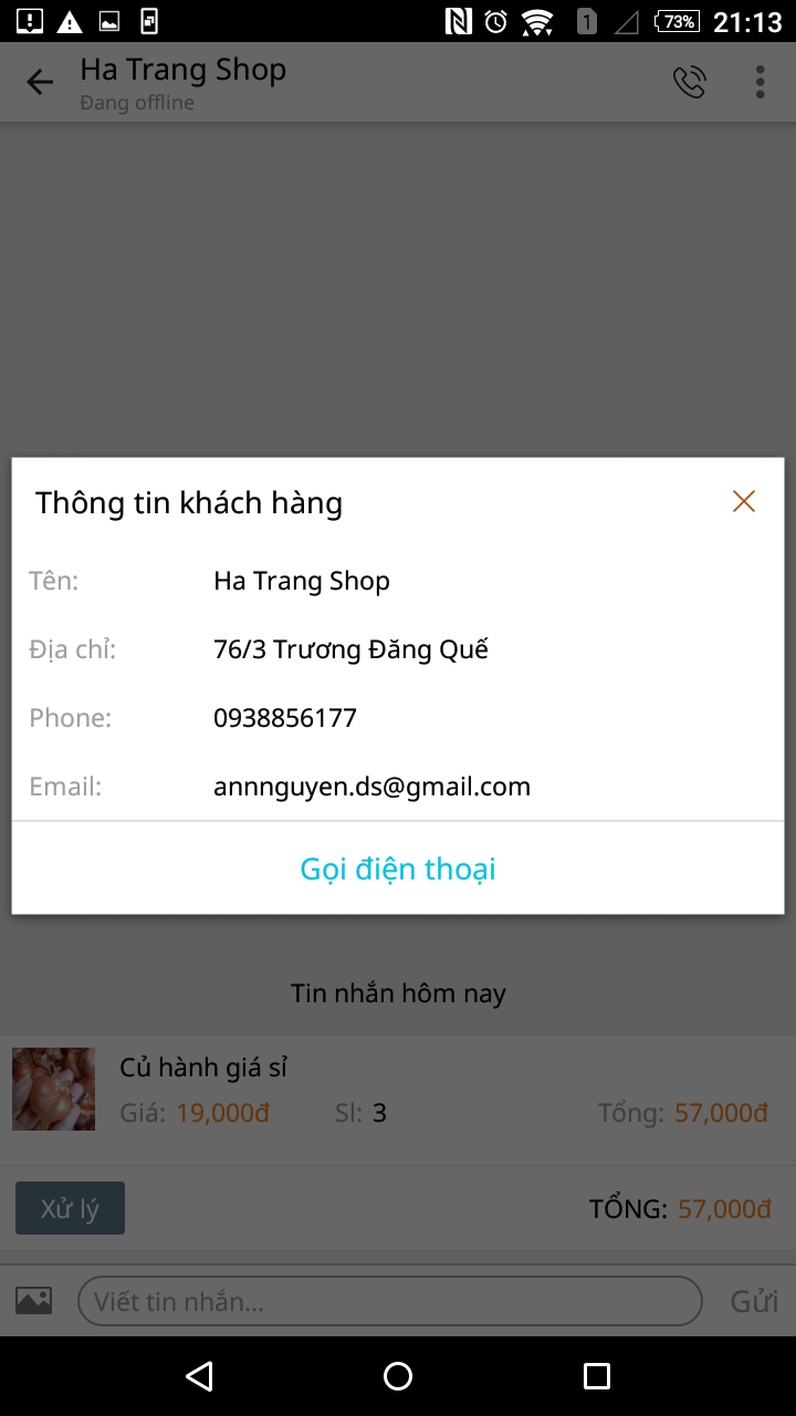 huong dan xem thong tin nguoi mua si