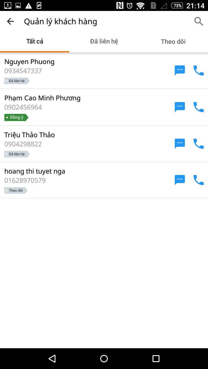 huong dan xem thong tin nguoi mua si