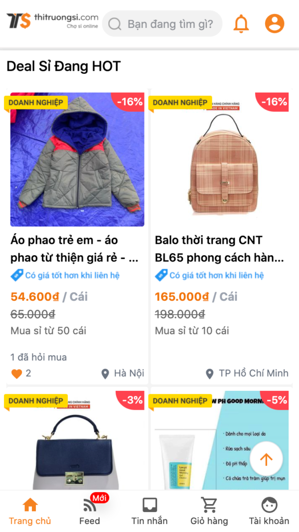 muốn mở đại lý lấy hàng ở đâu
