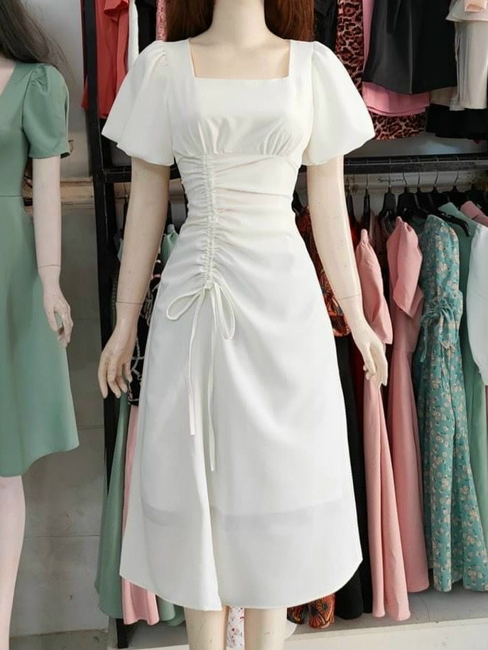 Mẫu đầm thiết kế, nhẹ nhàng