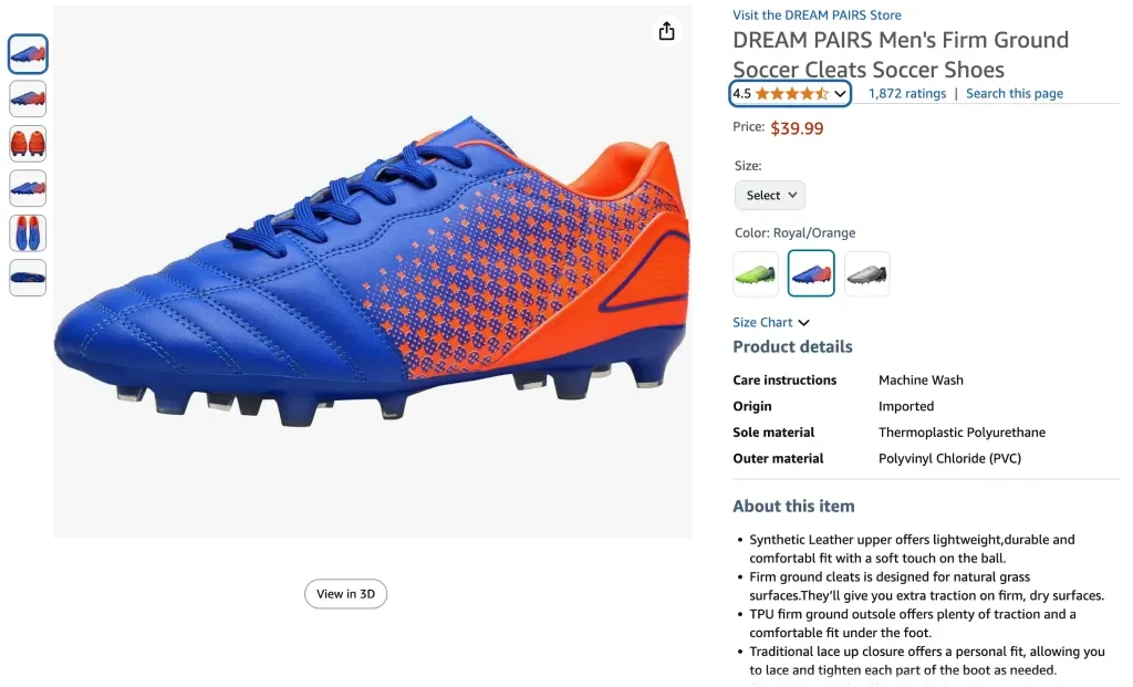DREAM PAIRS Nam Đinh Đá Bóng