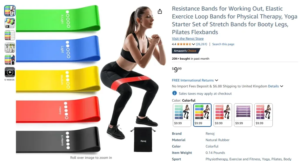Dây Kháng Lực Tập Thể Dục – Bộ Dây Tập Đàn Hồi